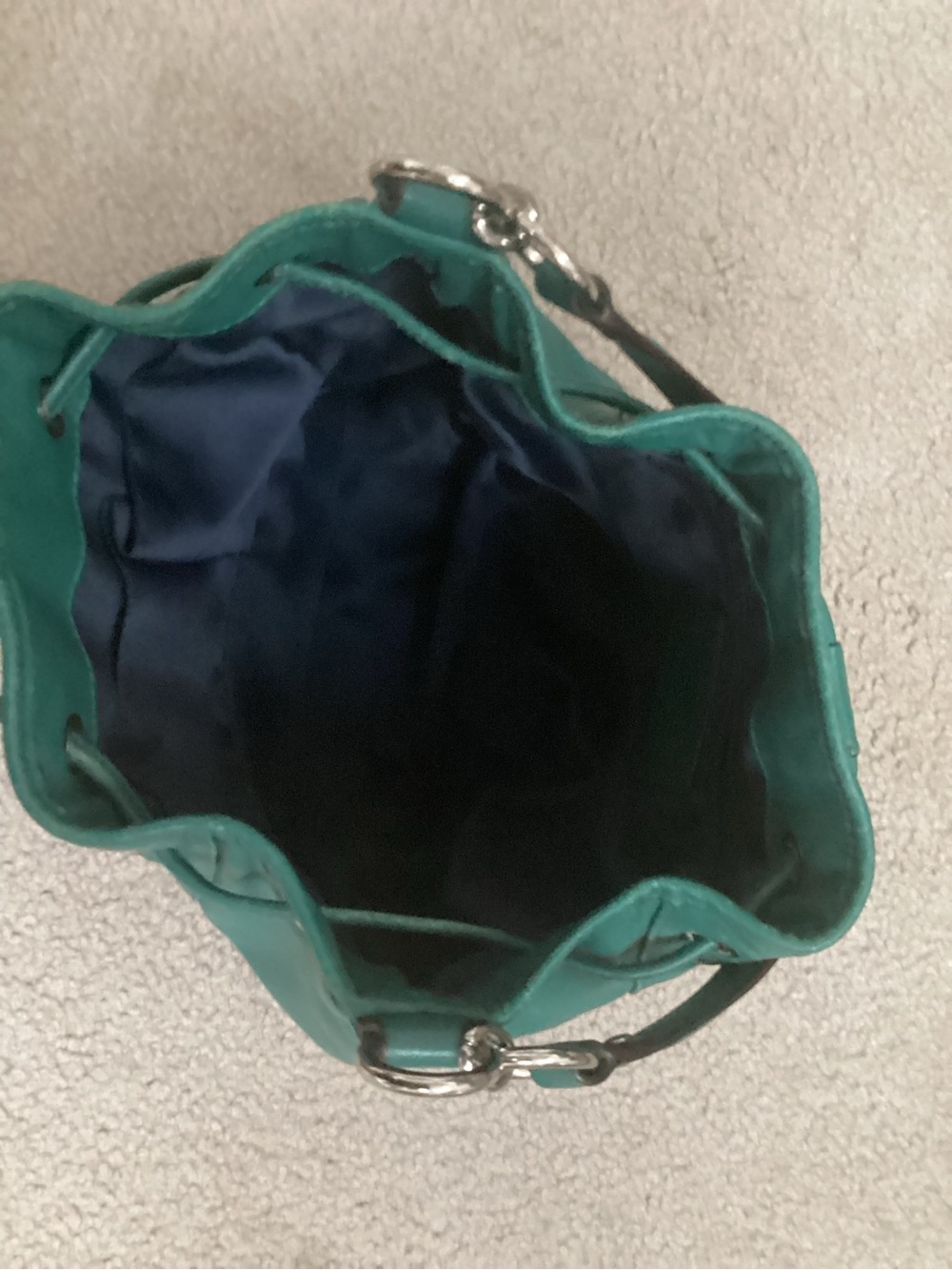 Coach Daisy Leather Drawstring Convertible Shoulder Bag. G1361-F25661 - Picture 5 of 9